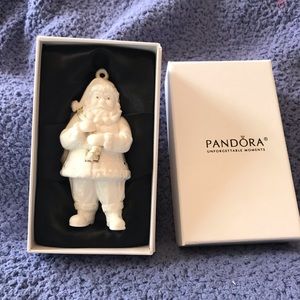 Limited Edition Pandora 2013 Santa Ornament NWT